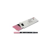 Feutre TOMBOW de coloris Rose avec une pointe fine et une pointe pinceau souple et polyvalente